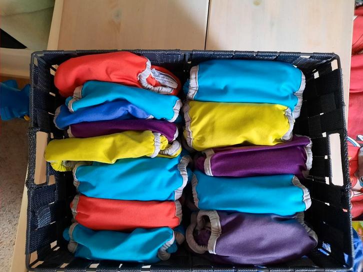 Close Pop-in SIO wasbare luiers, Kinderen en Baby's, Overige Kinderen en Baby's, Gebruikt, Ophalen of Verzenden