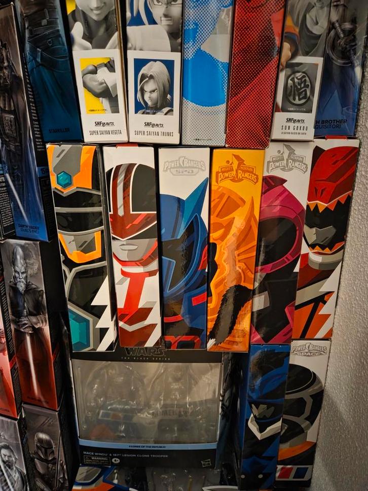 Power Rangers Lightning Collection - Diverse Figuren, Kinderen en Baby's, Speelgoed | Actiefiguren, Zo goed als nieuw, Ophalen of Verzenden