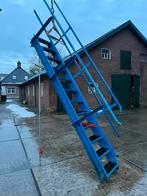 Ruimte besparende trap ijzer 2.85 hoog  60 cm vluchttrap, Ophalen, Gebruikt