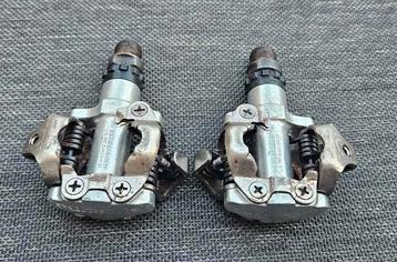 Shimano PD-M520 MTB ( SPD) Pedalen Zilver beschikbaar voor biedingen
