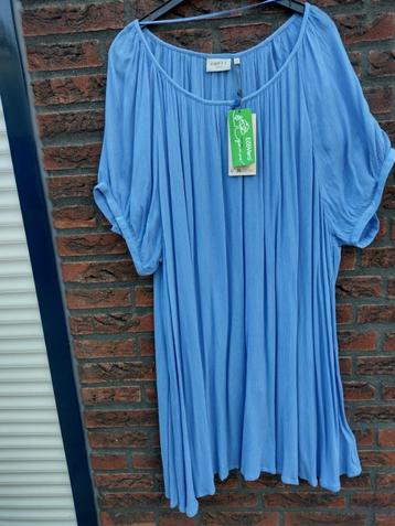 Kaffe Curve jurk blauw maat 54 nieuw m.kaartje beschikbaar voor biedingen