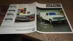 USA Folder  FORD  ECOLINE  1979, Verzenden, Nieuw, Ford