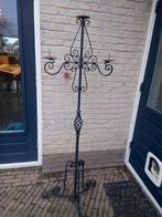 Grote vintage staande kandelaar, Antiek en Kunst, Antiek | Kandelaars, Ophalen, Overige materialen