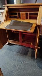 Secretaire/Bureau licht eiken, Huis en Inrichting, Kasten | Secretaires, Ophalen, Zo goed als nieuw, Grenen