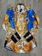 Vintage Versace Silk Baroque Shirt size M, Ophalen of Verzenden, Zo goed als nieuw