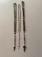 Drie antieke rozenkransen, Verzamelen, Ophalen of Verzenden, Zo goed als nieuw, Beeld(je)