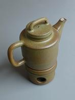 Theepot en theelicht- Lucie Q Bakker - Quirina - mosgroen, Huis en Inrichting, Keuken | Servies, Overige typen, Ophalen of Verzenden