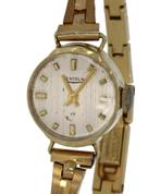 Actie Horloge 14k goud dames pols antiek vintage lincoln, Sieraden, Tassen en Uiterlijk, Antieke sieraden, Ophalen of Verzenden