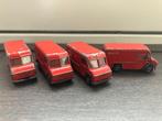 4x Efsi Commer 302 PTT Post | Rood |, Hobby en Vrije tijd, Modelauto's | Overige schalen, Ophalen of Verzenden, Gebruikt, Auto