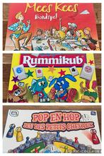 Bordspellen (Mees Kees, eerste Rummikub, Pop en Hop), Hobby en Vrije tijd, Gezelschapsspellen | Bordspellen, Ophalen, Zo goed als nieuw