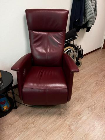 Set van 2 Prominent Sta Op Stoelen Bordeauxrood beschikbaar voor biedingen