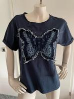 Twinset shirt met vlinder maat s, Kleding | Dames, T-shirts, Blauw, Ophalen of Verzenden, Zo goed als nieuw, Twinset