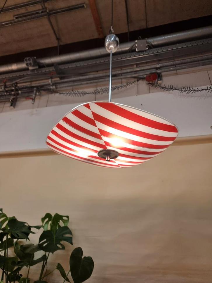 Vintage schaallampen verschillende modellen jaren 50., Huis en Inrichting, Lampen | Hanglampen, Gebruikt, Minder dan 50 cm, Ophalen