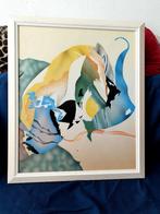abstract schilderij, Ophalen