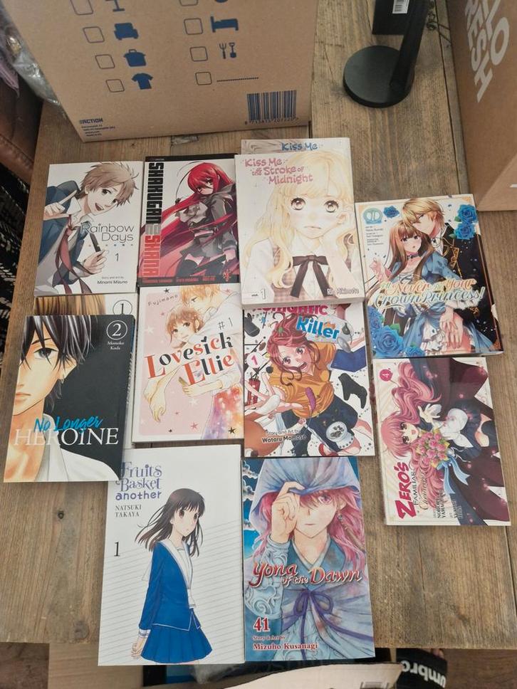 Manga Boeken Collectie, Boeken, Strips | Comics, Gelezen, Ophalen of Verzenden