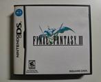 Final Fantasy III - Nintendo DS - RPG Klassieker!, Spelcomputers en Games, Ophalen, Gebruikt, Gekoppelde computers, 1 speler
