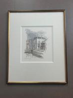 Schilderij Zuidsingel - Cor van den Braber - Amersfoort, Antiek en Kunst, Ophalen of Verzenden