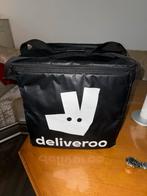 Deliveroo Bezorgtas - Zwart, Ophalen of Verzenden, Zo goed als nieuw, Overige merken, Waterdicht