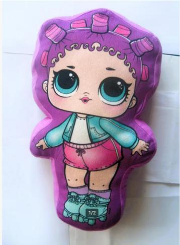 LOL Kussen / Paarse knuffel / LOL Surprise beschikbaar voor biedingen