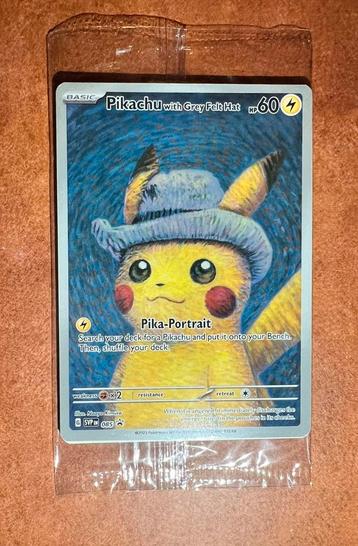 Pikachu van Gogh Grey Felt hat beschikbaar voor biedingen
