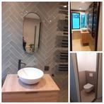 Moderne Badkamer Renovatie, Huis en Inrichting, Badkamer | Complete badkamers, Ophalen of Verzenden, Nieuw, Met bad