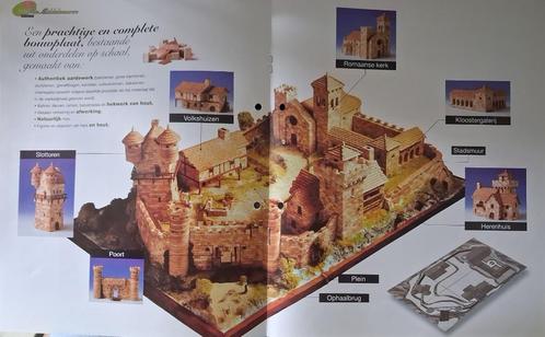 Modelbouw middeleeuwse stad, Hobby en Vrije tijd, Knutselen, Zo goed als nieuw, Knutselwerk, Ophalen