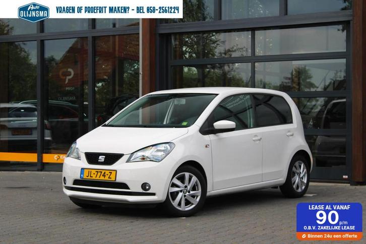 Seat Mii 1.0 Sport Connect|Navi|Parkeersensoren|, Auto's, Seat, Bedrijf, Te koop, Mii, ABS, Airbags, Airconditioning, Alarm, Bluetooth