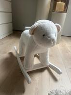 J-line hobbelpaard/hobbelbeer (beige,wit), Ophalen, Zo goed als nieuw