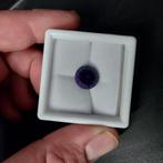 Extra donker paarse geslepen Amethyst, Sieraden, Tassen en Uiterlijk, Edelstenen, Ophalen of Verzenden, Zo goed als nieuw
