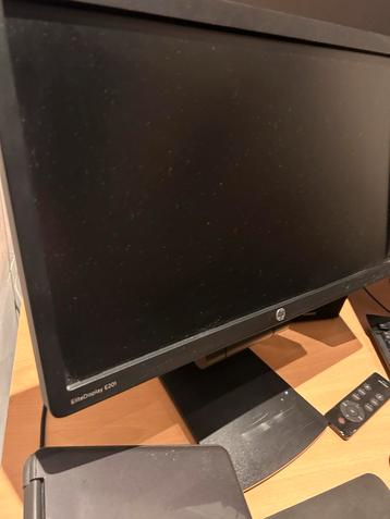 HP 20 inch Monitor - Werkt Prima! beschikbaar voor biedingen