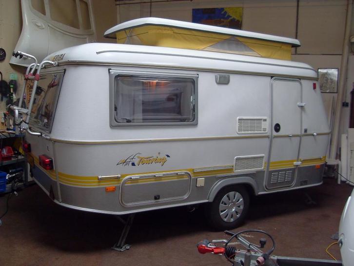 Eriba Touring Triton 420, Caravans en Kamperen, Caravans, Bedrijf, tot en met 2, 750 - 1000 kg, Standaardzit, Eriba, Overige typen