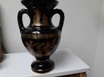 Antieke Griekse vaas met gouden details, Ophalen of Verzenden