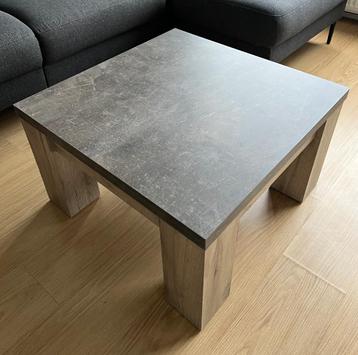 Salontafel met marmer-achtige look