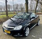 Opel Tigra 2004 Zwart/cabrio/leer/ecc/elektrische pakket, Auto's, 1165 kg, Te koop, Geïmporteerd, Benzine