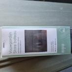 2 vouwgordijn antraciet, Huis en Inrichting, Stoffering | Gordijnen en Lamellen, Ophalen, Nieuw, Minder dan 100 cm