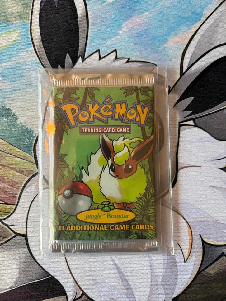 Pokémon Jungle Booster Pack - Ongewogen, Hobby en Vrije tijd, Verzamelkaartspellen | Pokémon, Nieuw, Booster, Foil, Ophalen of Verzenden
