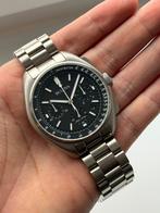 Bulova Lunar Pilot heren horloge, Overige merken, Staal, Staal, Verzenden
