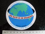 sticker KM thuisfront informatie logo leger marine, Verzamelen, Verzenden, Zo goed als nieuw, Bedrijf of Vereniging