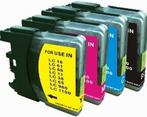 Alternatief Brother cartridge LC 1100 LC-1100 LC-980 LC 980, Ophalen of Verzenden, Nieuw, Cartridge