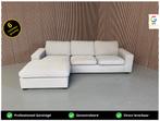 GRATIS LEVERING Loungebank Grijs 300x250 GEREINIGD, Hoekbank, 300 cm of meer, Ophalen of Verzenden, Zo goed als nieuw