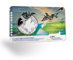 Coincard Het Wadden Vijfje BU, Koningin Beatrix, Zilver, Euro's, Ophalen of Verzenden