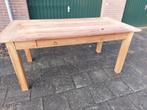 Eettafel teakhout 90 x 180, Huis en Inrichting, Tafels | Eettafels, Ophalen, Gebruikt, Teakhout, 50 tot 100 cm