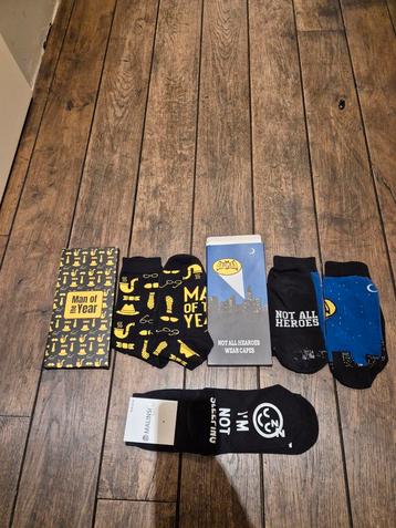 Sokken met tekst- Nieuw! Mannen vrouwen sok naay 42/46 beschikbaar voor biedingen