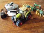 Siku Control Claas Axion 850 + Krone inrugger 1:32, Ophalen of Verzenden, Zo goed als nieuw, Tractor of Landbouw, SIKU