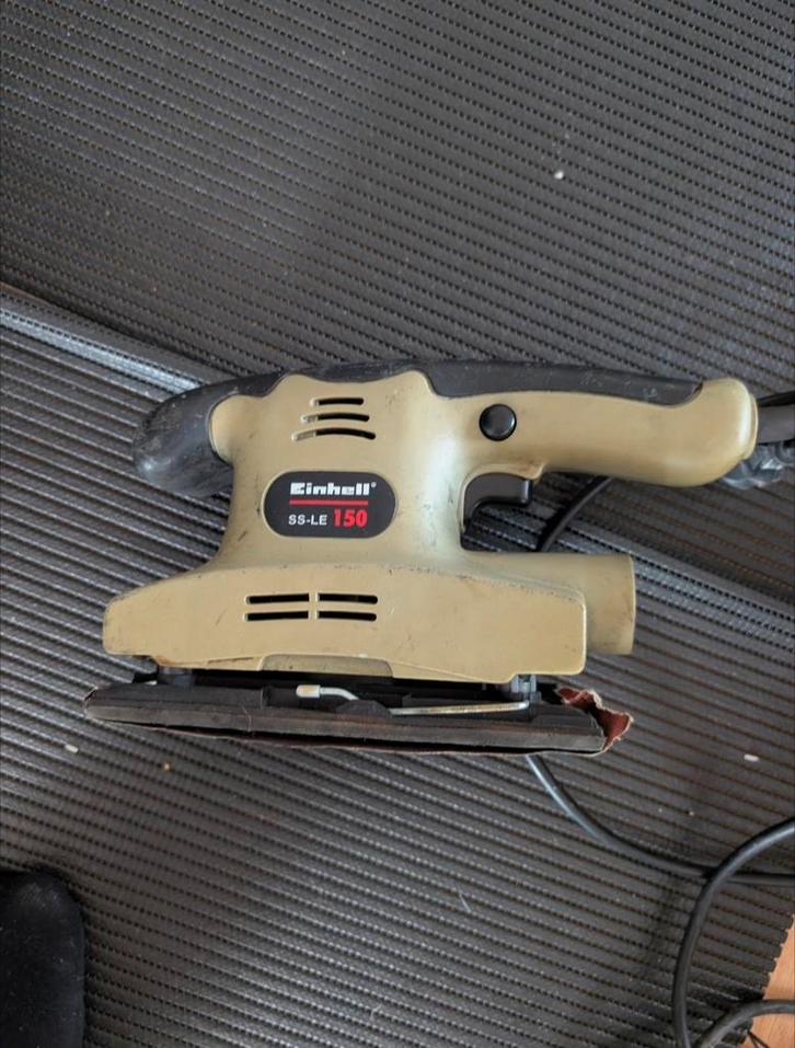 Einhell SS-LE 150 Vlakschuurmachine – Krachtig & Betrouwbaar, Doe-het-zelf en Verbouw, Gereedschap | Schuurmachines, Gebruikt