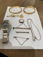 Lotje zilveren en double sieraden.  Alles gemerkt, Sieraden, Tassen en Uiterlijk, Antieke sieraden, Ophalen of Verzenden, Zilver