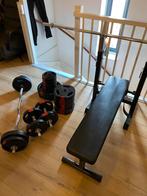 Halterset Gorilla Sports, Ophalen of Verzenden, Zo goed als nieuw, Halterset