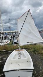 Optimist met zeil, Watersport en Boten, Zeilen en Zeiltoebehoren, Ophalen, Gebruikt, Overige typen, Minder dan 15 m²