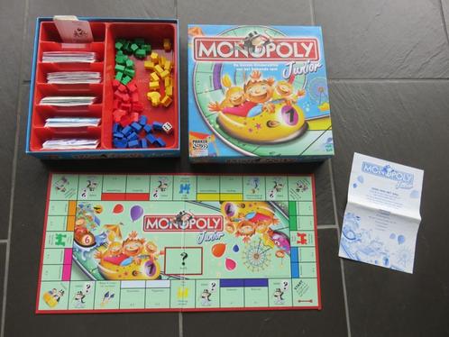 Monopoly junior kermis editie voor spelers van 5-8 jaar., Hobby en Vrije tijd, Gezelschapsspellen | Bordspellen, Gebruikt, Ophalen of Verzenden
