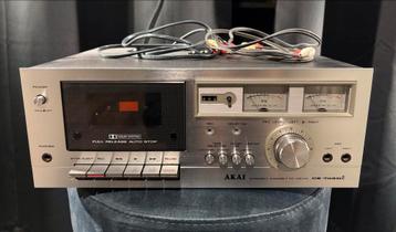 VINTAGE HIGH-END AKAI CS-702DII CASSETTEDECK beschikbaar voor biedingen